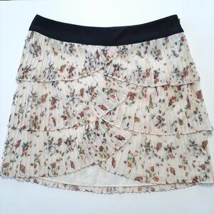 Ted Baker Pleated Skirt with Ladybugs Flowers Butterflies